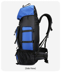 90L Large Capacity Lightweight Backpack For Men And Women, Outdoor Hiking Bag, Waterproof Hiking Bag, Tourist Work Bag