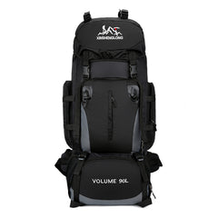 90L Large Capacity Lightweight Backpack For Men And Women, Outdoor Hiking Bag, Waterproof Hiking Bag, Tourist Work Bag