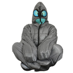 Alien Sleeping Bag Polyester Fiber Wearable Lazy Bag Comfortable Durable Sleeping Bag Funny Full Body Rest Bags Warm Hiking Tool